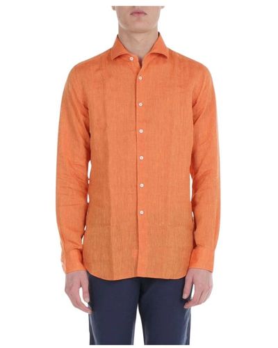 Xacus Shirts > casual shirts - Orange