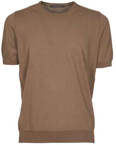 Tagliatore Tops > t-shirts - Marron
