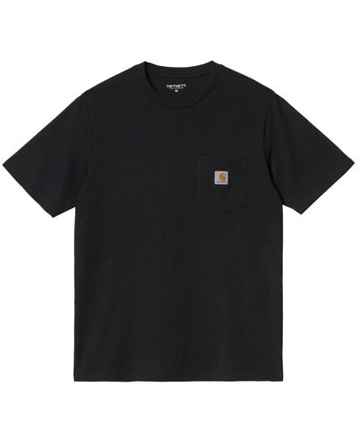 Carhartt Taschen t-shirt, 100% baumwolle, regular fit - Schwarz