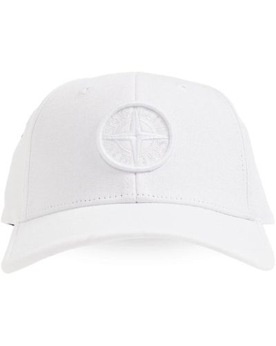 Stone Island Baseball cap - Blanco