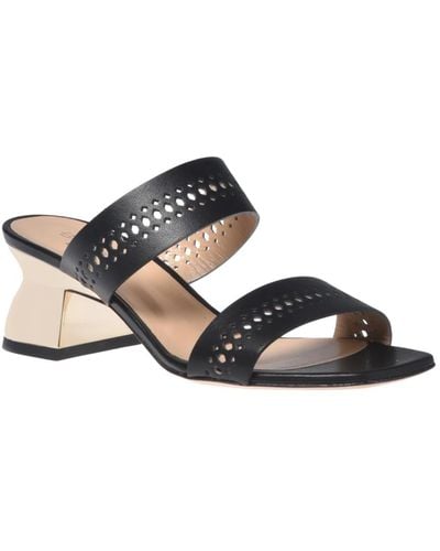 Baldinini Shoes > heels > heeled mules - Métallisé