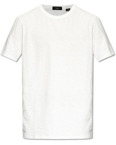 Theory Baumwoll t-shirt - Weiß