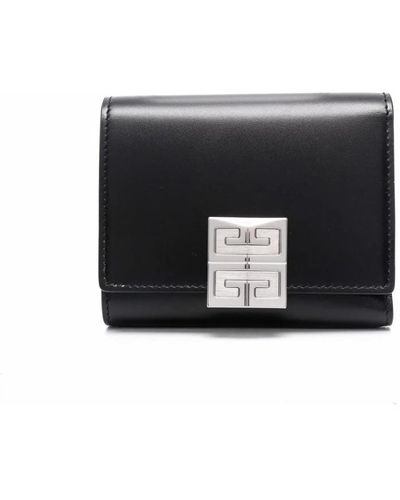 Givenchy Schwarzes leder 4g portemonnaie