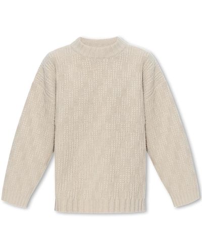 Holzweiler Knitwear > round-neck knitwear - Blanc
