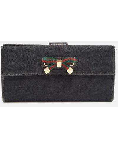 Gucci Pre-owned > pre-owned accessories > pre-owned wallets - Noir