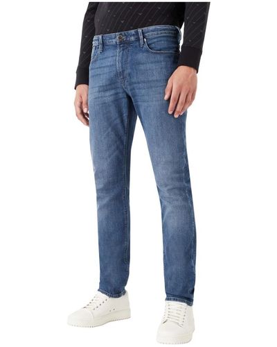 Emporio Armani Slim-fit jeans - Blau