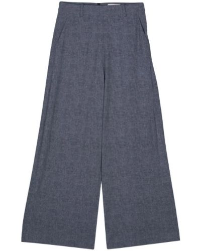 Circolo 1901 Wide Trousers - Blue