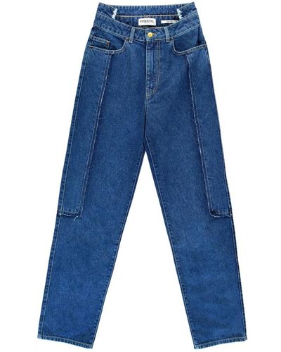 Essentiel Antwerp Weit geschnittene jeans - Blau