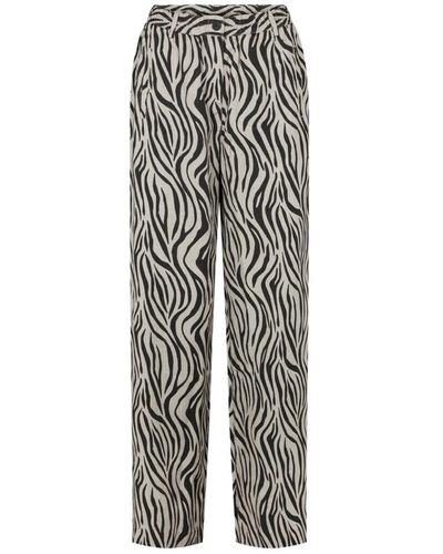LauRie Wide Trousers - Grey