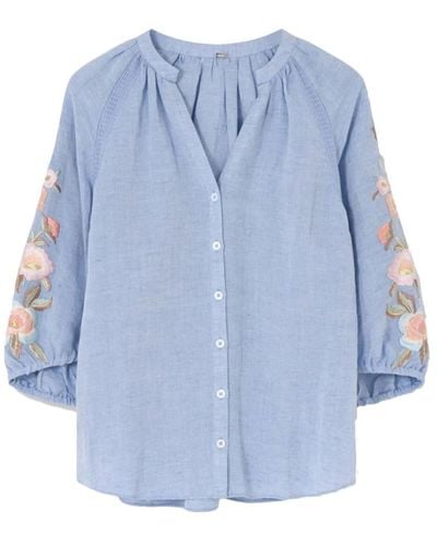 GUSTAV Blouses & shirts > blouses - Bleu
