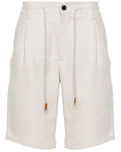 Eleventy Casual Shorts - White