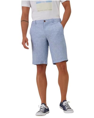 Vicomte A. Lin bermuda shorts - Blau