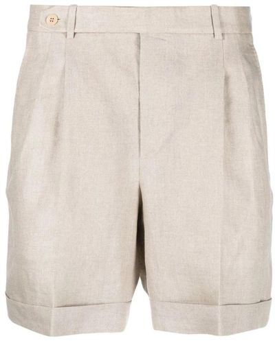 Brioni Casual Shorts - Natural