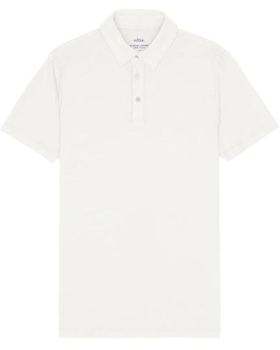 Altea Ice cotton polo shirt weiß