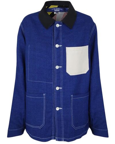 Junya Watanabe Light giacche - Blu