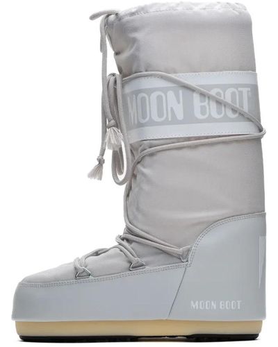 Moon Boot Icon nylon winterstiefel - Grau