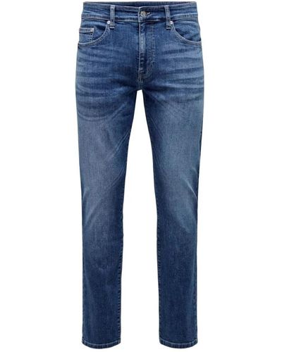 Only & Sons Slim-fit jeans - Blau