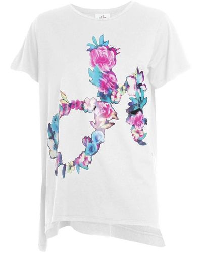 Deha T-shirt graphic - Bianco