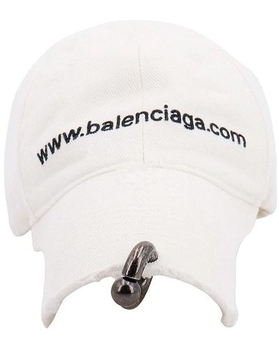 Balenciaga Caps - White