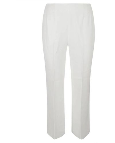 Ermanno Scervino Straight Trousers - Weiß
