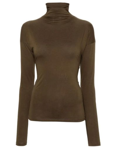 Lemaire Long Sleeve Tops - Green