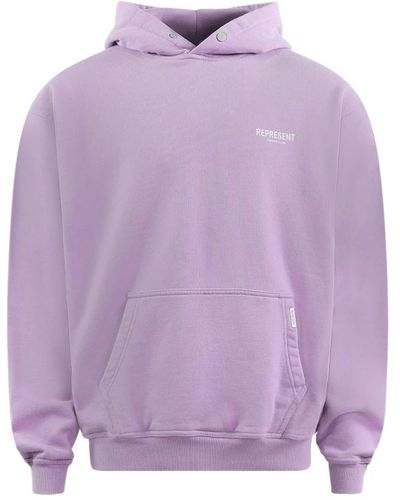 Represent Sweatshirts & hoodies > hoodies - Violet