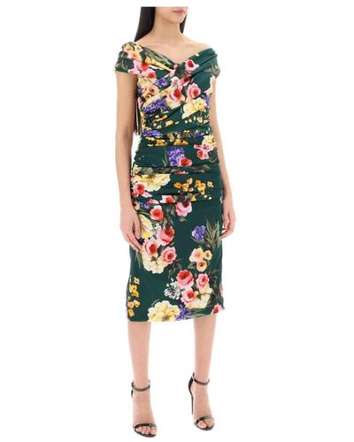 Dolce & Gabbana Midi dresses - Grün