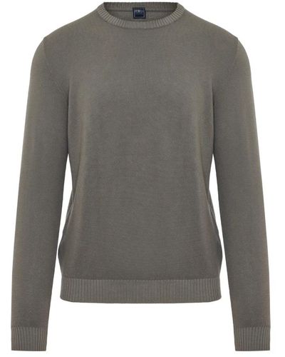 Fedeli Round-neck knitwear - Grau