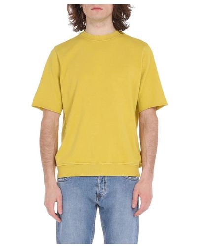 Paolo Pecora Halbschlärm-T-Shirt - Gelb