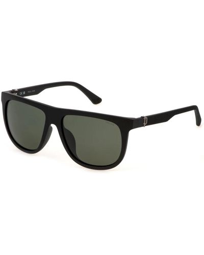 Police Matte sunglasses with smoke lenses - Schwarz