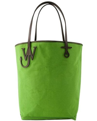 JW Anderson Anchor Tall Tote Bag - Green