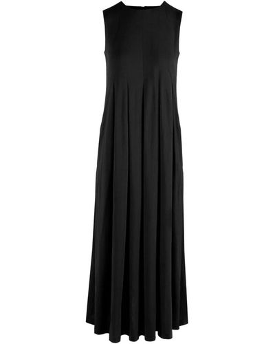 Bomboogie Jersey long dress - Negro