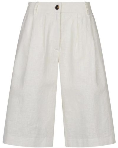 Ballantyne Long Shorts - White
