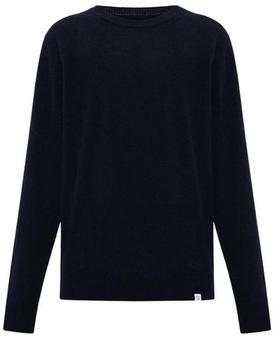 Norse Projects Sigfred Wollpullover - Blau