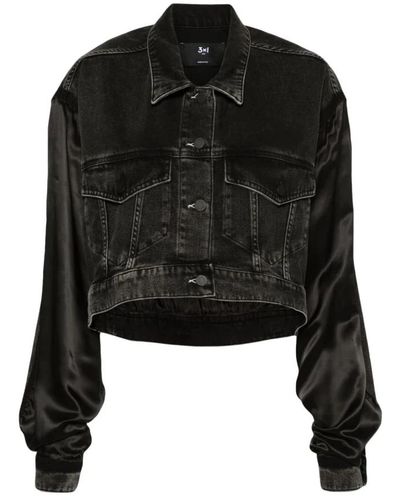 3x1 Jackets > denim jackets - Noir