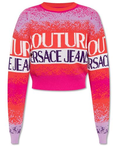 Versace Patterned sweater - Rojo