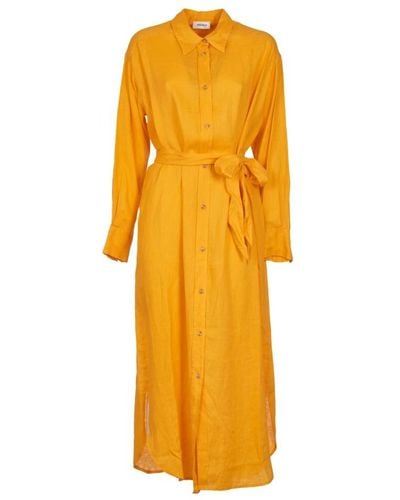 Ottod'Ame Shirt Dresses - Yellow