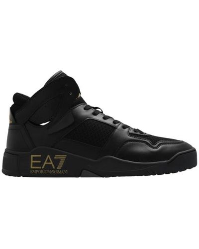 EA7 Hohe Sneaker - Schwarz