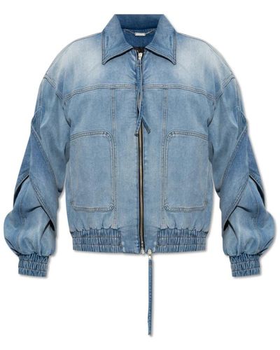 Blumarine Jackets > denim jackets - Bleu