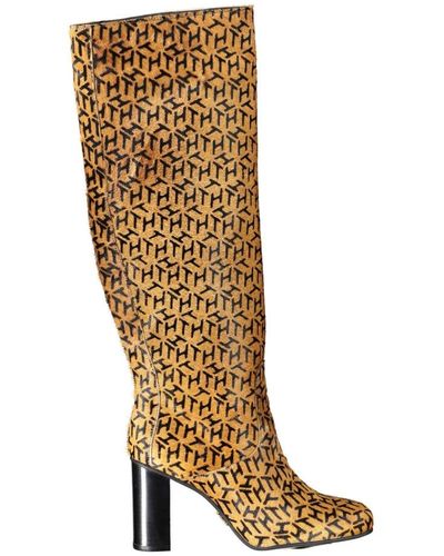 Tommy Hilfiger Heeled Boots - Brown