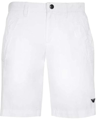 Emporio Armani Swimwear bermuda bianco da uomo - xl