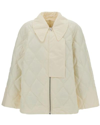 Ganni Light jackets - Weiß