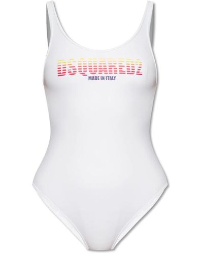 DSquared² Swimwear > one-piece - Blanc