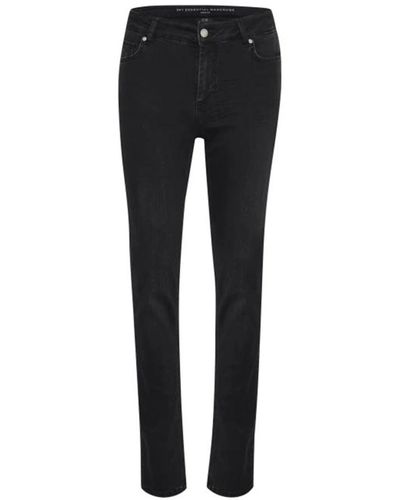 My Essential Wardrobe Celina 100 jeans rectos 10703573 - Negro