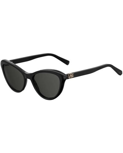 Love Moschino Gafas de sol negras/gris mol 015/s - Negro