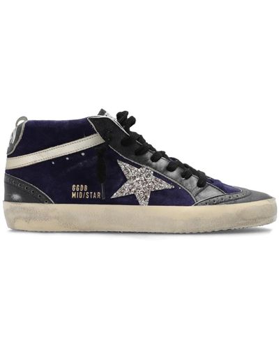 Golden Goose Mid star classic zapatillas altas - Azul