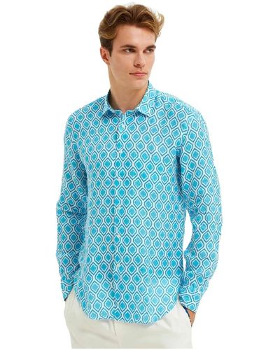 Peninsula Shirts > casual shirts - Bleu