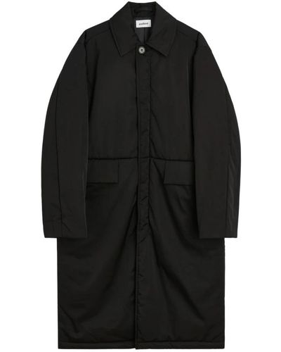 Soulland Coats > single-breasted coats - Noir