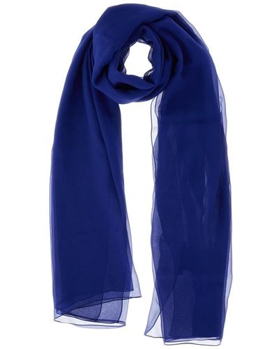 Alberta Ferretti Sciarpe foulard - Blu
