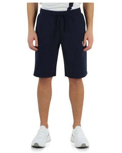 EA7 Shorts > casual shorts - Bleu